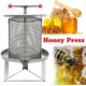 Manual Honey Press Wax Machine Stainless Steel Bee Honey Press Household Beekeeping Tool 304 Stainless Steel Presser Household Bee Honey Press (Vertical Stripe)