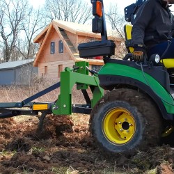 3 Point Quick Hitch fits Cat 1 & 2 Tractors 3-Pt Attachments with 2 Receiver Hitch 3000 LB Lifting Capacity