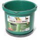 HB-60 9 Quart 2 Gallon Plastic Heated Bucket w/Metal Handle, Built in Thermostat, & Anti Chew Cord Protector, 60 Watt, Green (3 Pack)