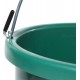 HB-60 9 Quart 2 Gallon Plastic Heated Bucket w/Metal Handle, Built in Thermostat, & Anti Chew Cord Protector, 60 Watt, Green (3 Pack)