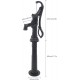 Pitcher Pump and Base, Hand Water Pump Pitcher Pump Cast Iron Press Suction Outdoor Backyards Ponds For Yard Garden Pond Hand Well Pump Manual Well Pump