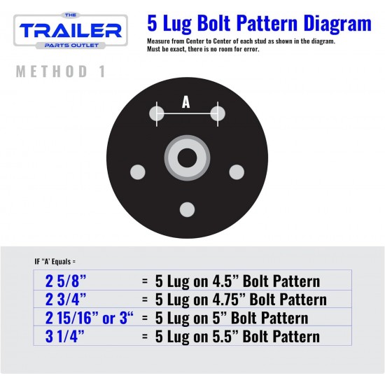 3500 lb TK Light Duty Single Axle Kit - 3.5K Capacity (Axle Series), 73/58 (5'0) / 5x4.5 Bolt Pattern