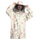 Professional Bee Suit with Round Hood - Thick Cotton Bee Suit Women Floral Colorfull (S)