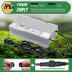 Ultrasonic Mist Maker Fogger Mushroom Fogger with Float 6 Head/8 Head/ 10 Head Mister Foggers Reptile Water Mister Pond Fogger Humidifier Supplies for Garden Greenhouse (10 Heads)