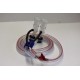 Goat Assembly Silicone Liners, Clear Shells Milk and Pulsator Hose with Plugs by Melasty