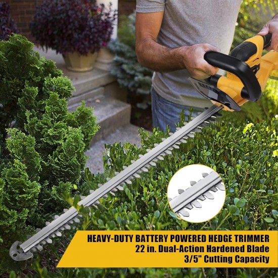 Cordless Transfer Pump and Hedge Trimmer for Dewalt 20V Max Battery (Battery Not Included)