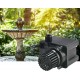 PE-2.5F-PW 115 Volt, 1/28 HP, 475 GPH Submersible Direct Drive Pump for Small Ponds or Fountain with 15-Ft. Cord, Black, 566612