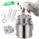 Electric Milking Machine for Goats/Cows 3L/7L/14L Portable Pulsation Vacuum Pump Milker with Stainless Steel Milk Bucket