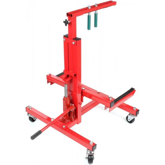 Red Car Door Installer and Remover Jack Lift Hoist Heavy Duty