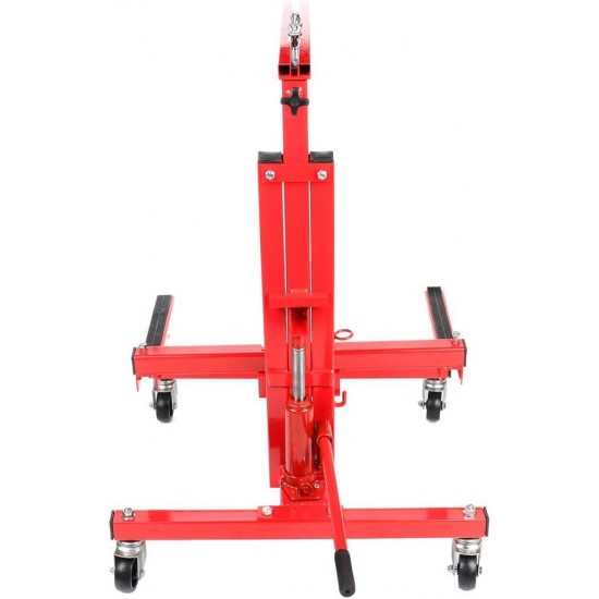 Red Car Door Installer and Remover Jack Lift Hoist Heavy Duty