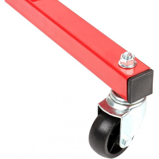 Red Car Door Installer and Remover Jack Lift Hoist Heavy Duty