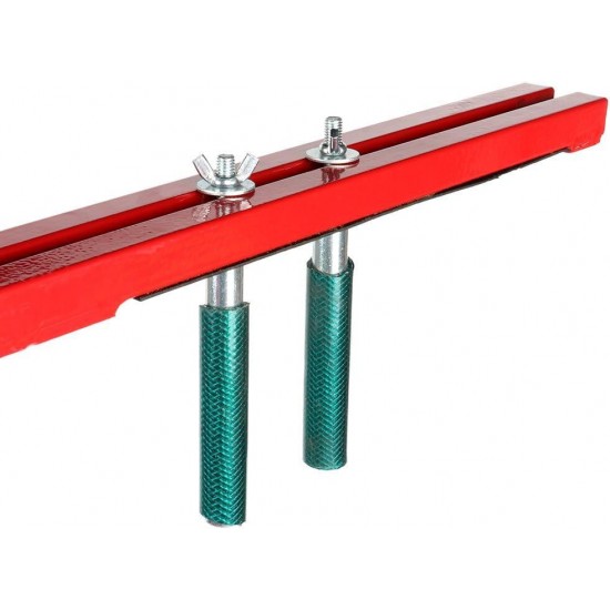 Red Car Door Installer and Remover Jack Lift Hoist Heavy Duty