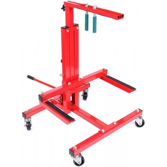 Car Door Installer and Remover Jack Lift Hoist Red