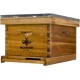 8 Frame Langstroth Beehive Dipped in 100% Beeswax Starter Kit (1 Deep Box & Accessories)