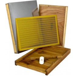 8 Frame Langstroth Beehive Dipped in 100% Beeswax Starter Kit (1 Deep Box & Accessories)