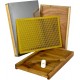 8 Frame Langstroth Beehive Dipped in 100% Beeswax Starter Kit (1 Deep Box & Accessories)