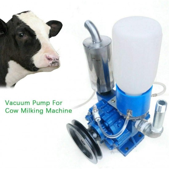 Milking Machine Vacuum Pump, 250 L/Min Portable Cow Goat Milking Machine Vacuum Pump Milker Bucket Milking Machine Livestock Milking Equipment