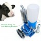 Vacuum Pump For Cow Milking Machine Milker Bucket Tank Barrel 250L/min Electric Milking Machine Automatic Livestock Milking Equipment