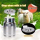 Electric Goat Milking Machine for Goat Milker 15L Pulsating Automatic Portable Goats Milking Machine Electric Plug-in Adjustable Powerful Pulsation Vacuum Milker Machine (15L for Goat)