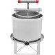 Mesh Manual Honey Presser Household Beekeeping Honey Pressing Machine Stainless Steel Fruit Honey Press Tools Wine Making Equipment,9.45x 11in Inner Bucket