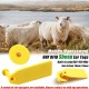 100 Pcs UHF RFID Sheep Ear Tags (902-920) MHz ISO 18000-6C for Animal/Livestock Supplies/Pasture Management(ET-013)