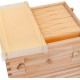 Wooden Beehive House Kit Automatic Beehives Boxes Starter Kit for Beekeepers