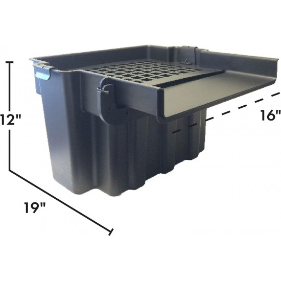 Pond Filter 16 Waterfall with Mechanical and Biological Filtration & Bio Balls - FWW16