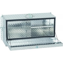 Livestock Mini Deep Hanging Aluminum Tread Plate Show Box