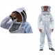 Beekeeping Suit Ventilated Air Mesh with Fencing & Round Brim Hat