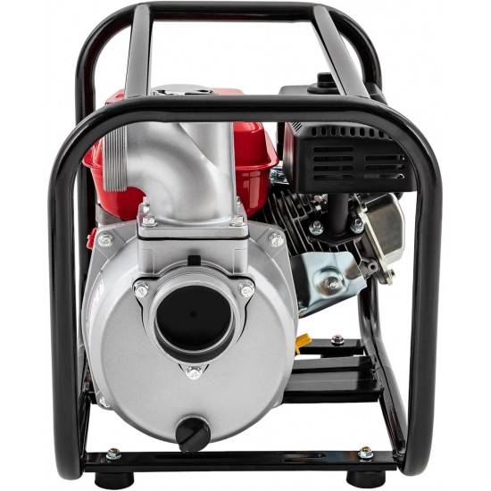 3inch Gasoline Engine Water Pump,7.5 HP 4-Stroke 212cc Gas Powered Trash Water Transfer Pump Garden Farm Irrigation Petrol Pump,Portable High Pressure with 24.61 ft Hose for Irrigation Pool