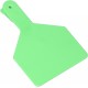 100 Count 1-Piece Blank Tags for Cows, Green