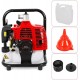 Gasoline Water Pump Water Transfer Pump, 2-Stroke 1.7HP 43CC, Gas Powered High Pressure for Irrigation Gardening Landscaping Lawn Irrigation Pool