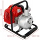 Gasoline Water Pump Water Transfer Pump, 2-Stroke 1.7HP 43CC, Gas Powered High Pressure for Irrigation Gardening Landscaping Lawn Irrigation Pool