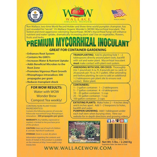 Premium Mycorrhizal Fungi (10 lbs)