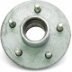 4)- Boat Trailer Hot Dipped Galvanized 3500lbs Hub 5 Bolt Lug with Bearing Kit, (25816-4)