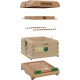 Ergo Insulated Bee Hive Set [NO Frames Included] (Single Deep, Tan Body Green Entrance)