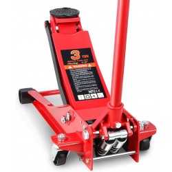 TOOLS-00235 Low Profile Hydraulic Trolley Service/Floor Jack, 3 Ton (6000 lbs) Capacity, Lifting Range 3-20