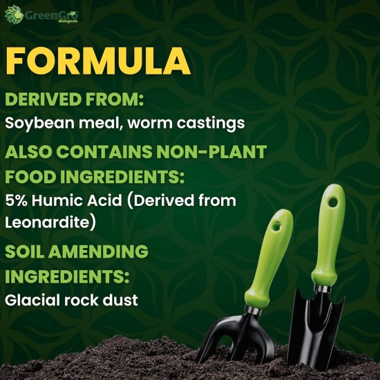 Earthshine - Biochar & Humic Acid Blend/Activated Charcoal/Sequesters Carbon/Organic Soil Booster, Top Soil, Plant Food/Compost Tea/Derived from Worm Castings / 30 lb.