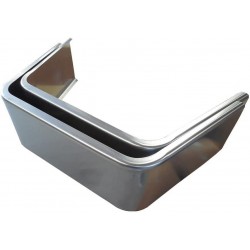 Aluminum Fenders,10x36x18 Flat Top -Pair, For Cargo Trailer | Utility Trailer | Landscape Trailer