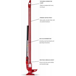 Jack HL-605 60 Red All-Cast Jack