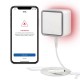 Aqua – Smart water controller for Apple Home app or Siri, irrigate automatically with schedules, HomeKit & Water Guard - Smart Home Water Leak Detector, 6.5 ft Sensing Cable, 100 dB Siren