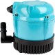 1-AA-18 115 Volt, 1/200 HP, 170 GPH Small Submersible Permanently Oiled Pump for Fountains, Water Displays and Air Conditioners, 18-Foot Cord, Blue, 500500