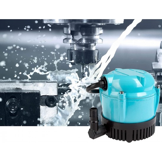 1-AA-18 115 Volt, 1/200 HP, 170 GPH Small Submersible Permanently Oiled Pump for Fountains, Water Displays and Air Conditioners, 18-Foot Cord, Blue, 500500