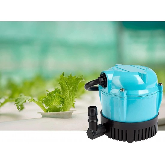 1-AA-18 115 Volt, 1/200 HP, 170 GPH Small Submersible Permanently Oiled Pump for Fountains, Water Displays and Air Conditioners, 18-Foot Cord, Blue, 500500