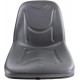 E-84575690 Grey Vinyl Seat For New Holland L213, L215, L216, L218, L220, L221, L223, L225, L230, C227, C232, C238