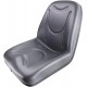 E-84575690 Grey Vinyl Seat For New Holland L213, L215, L216, L218, L220, L221, L223, L225, L230, C227, C232, C238