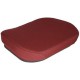 Seat Cushion - Steel Core Fabric Burgundy fits International 1086 3688 5488 1460 3088 786 3388 Hydro 186 3288 986 3588 5288 1440 1586 886 5088 1486 1480 fits Case fits Massey Ferguson fits Case IH