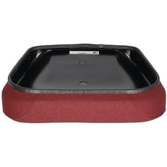 Seat Cushion - Steel Core Fabric Burgundy fits International 1086 3688 5488 1460 3088 786 3388 Hydro 186 3288 986 3588 5288 1440 1586 886 5088 1486 1480 fits Case fits Massey Ferguson fits Case IH