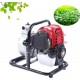 4 Stroke Commercial Gasoline Engine Water Pump, 1 Inch Inlet Portable Gas-Powered Water Transfer Pump, 1200W High Pressure Air-cooling Water Pump for Irrigation Pool, Landscaping 38CC