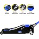 3 Ton Low Profile Floor Jack Capacity 6600 lbs with Dual Piston,Steady Steel Quick Lift Pump 3.3-18.5 Lifting Range Height,Black+Blue